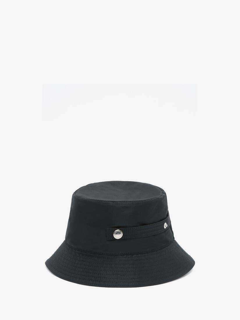Mcqueen Graffiti Bucket Hat in Black/ivory - 2