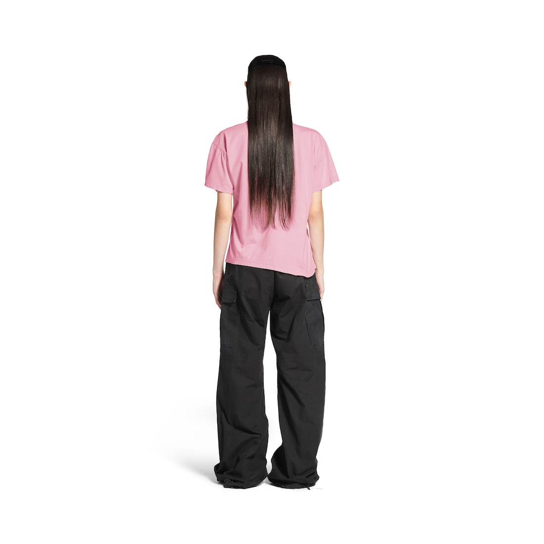 Laurel Classic Boxy T-shirt in Baby Pink - 3