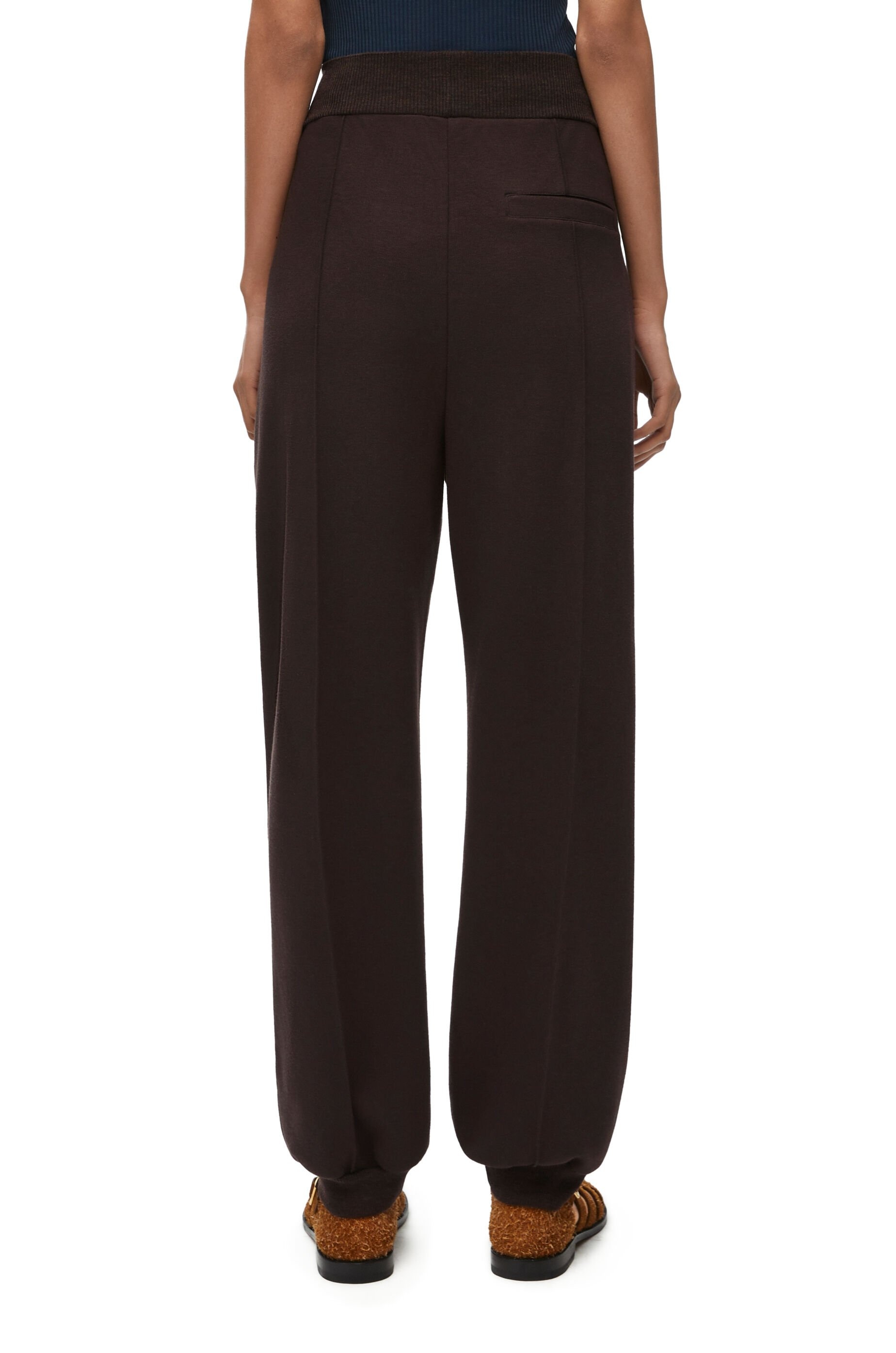 Sweatpants in cotton and silk - 4