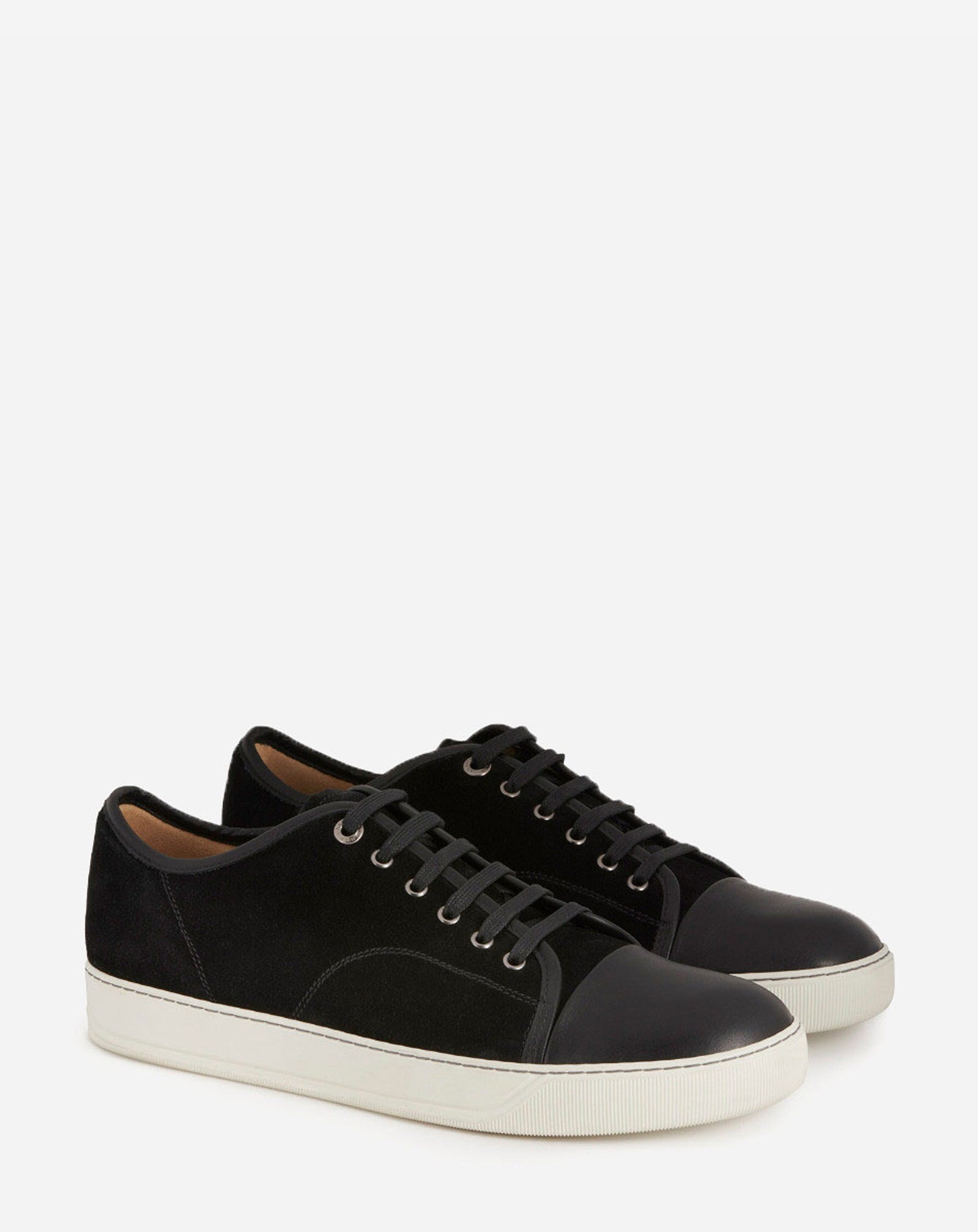 DBB1 LEATHER AND SUEDE SNEAKERS - 2