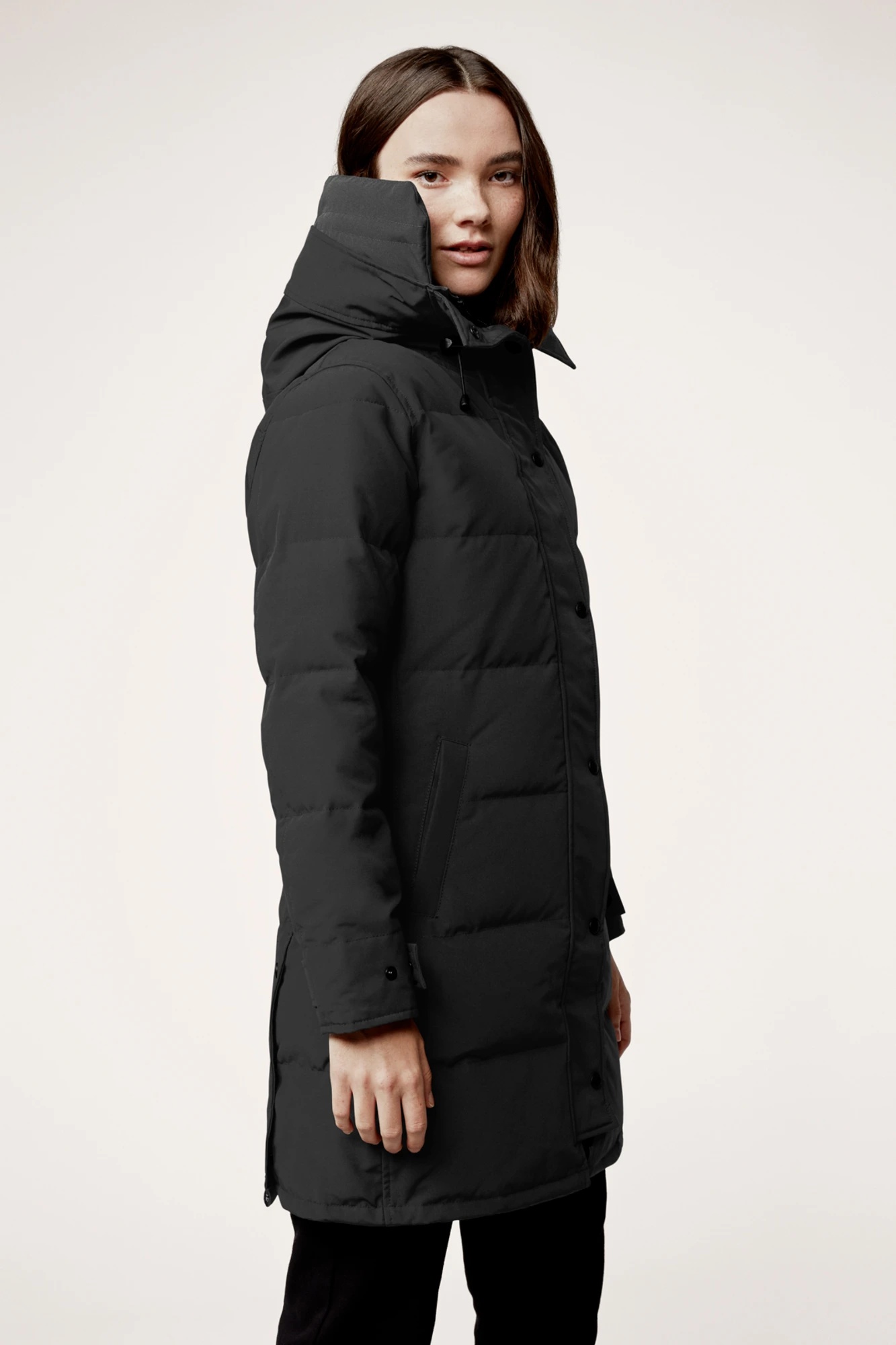 SHELBURNE PARKA BLACK LABEL WITH HOOD TRIM - 2