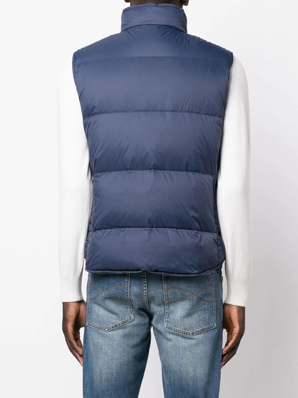 button-fastening padded gilet - 4