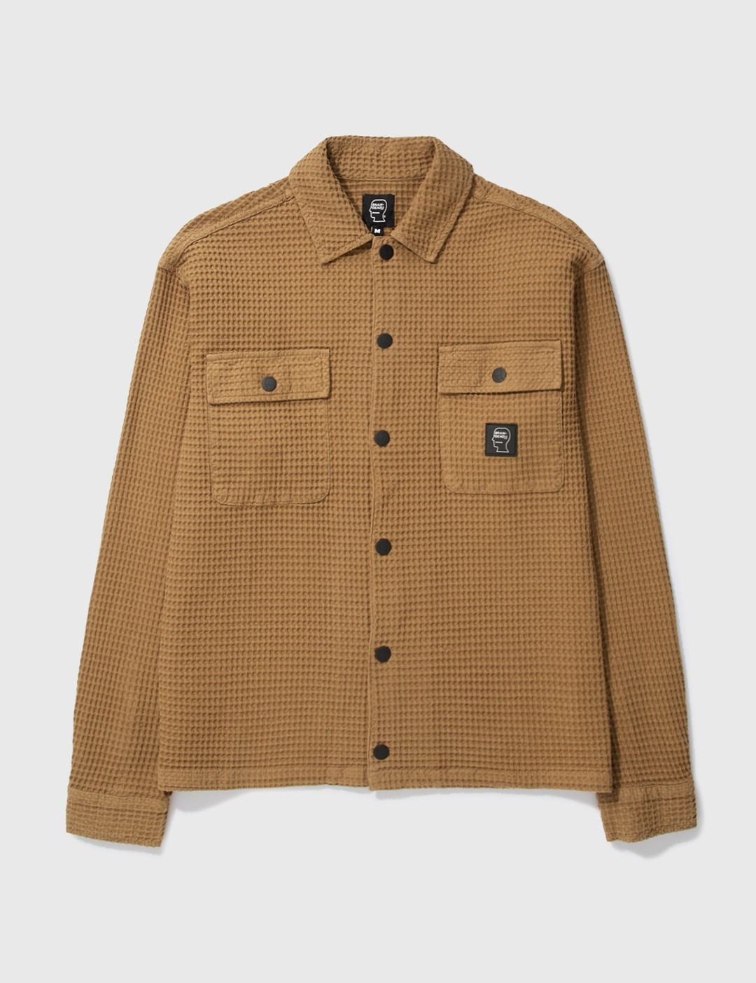 WAFFLE SNAP FRONT SHIRT - 1
