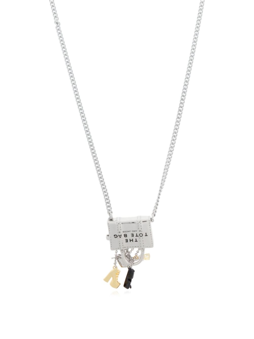 chain-link pendant necklace - 3