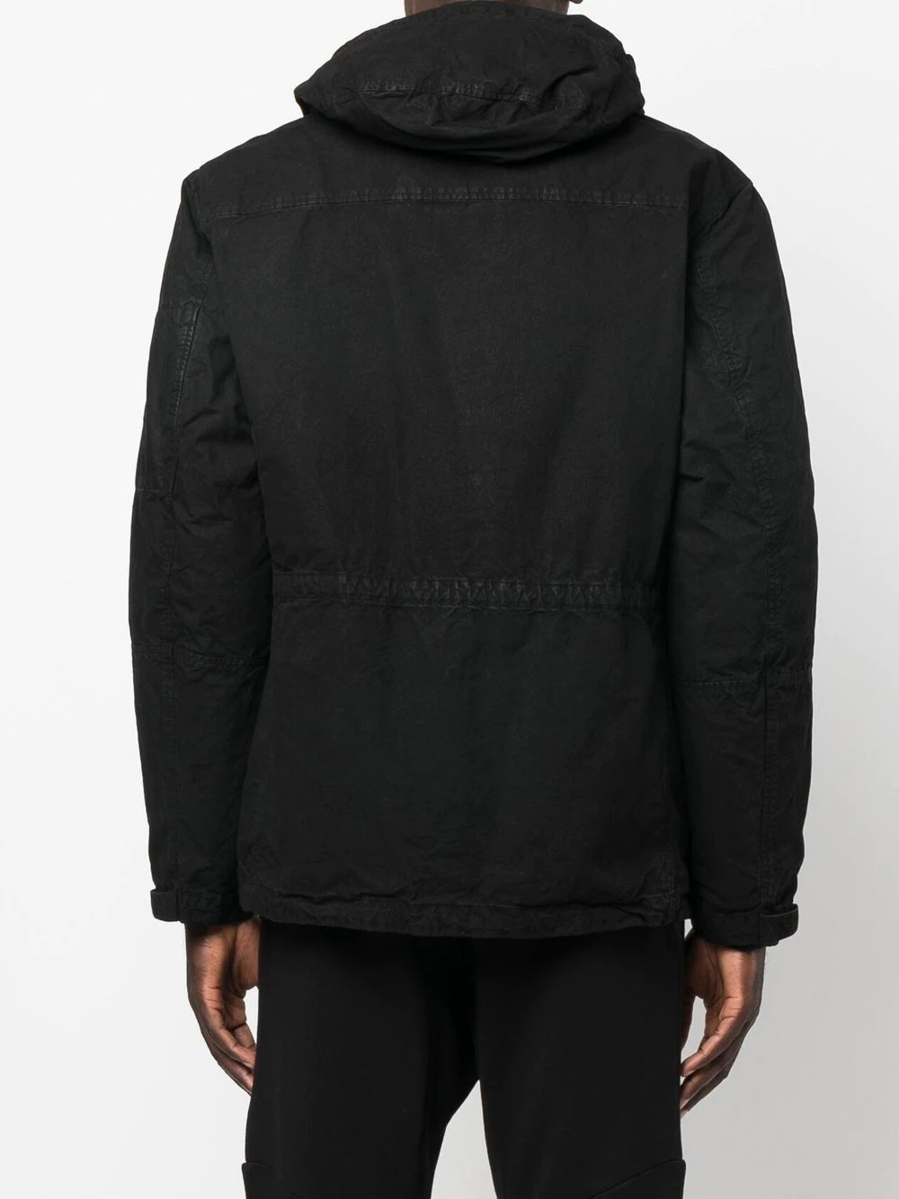 zipped hooded jacket - 4