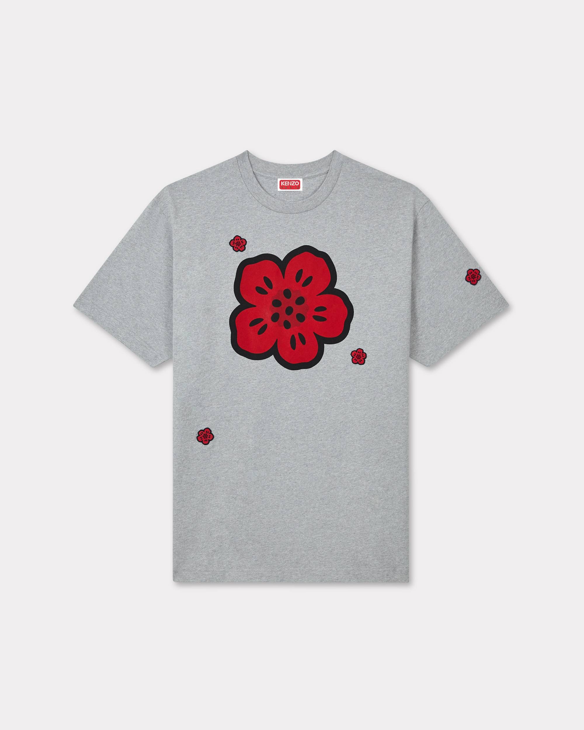 'Boke Flower' embroidered T-shirt - 1