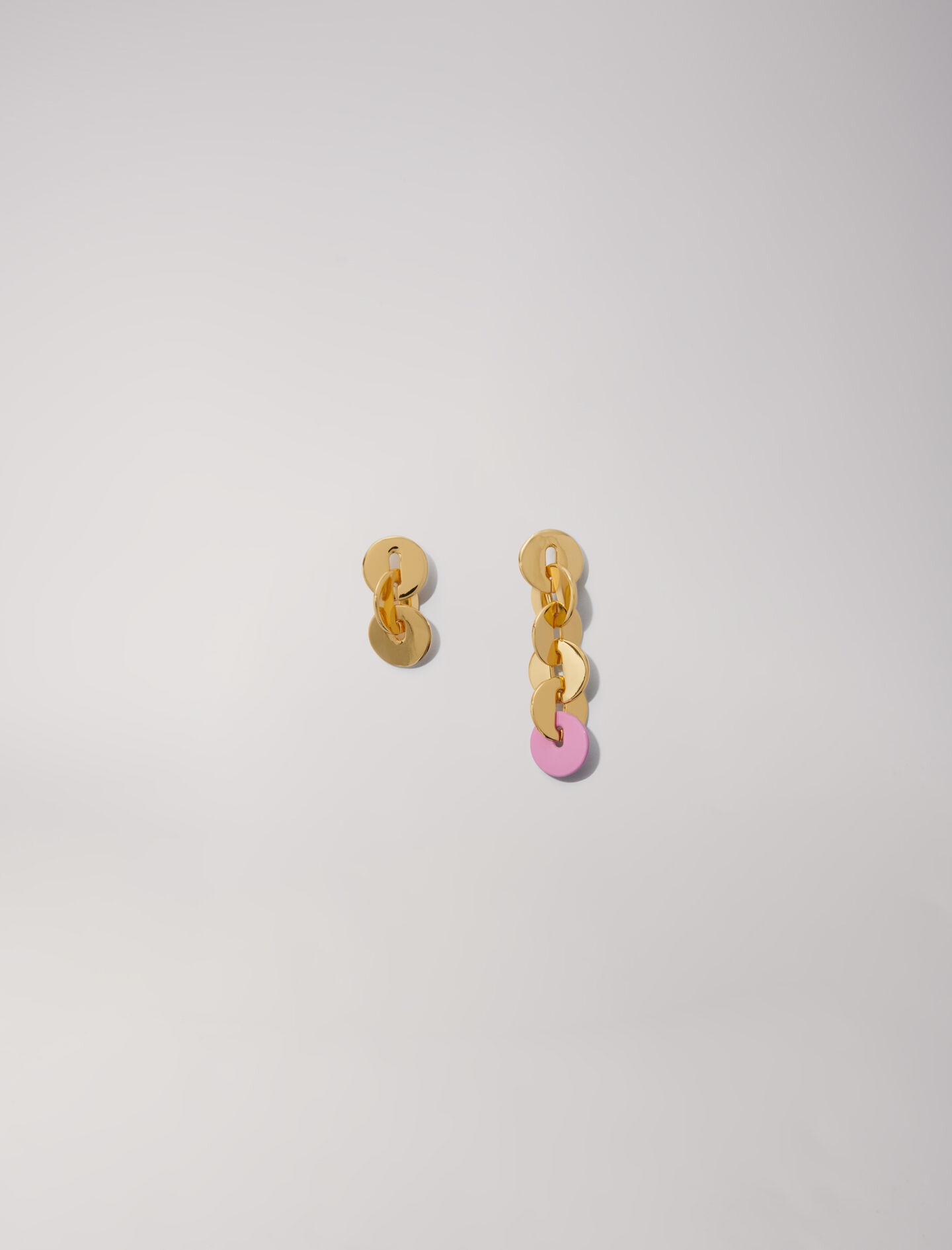 Enameled earrings - 7