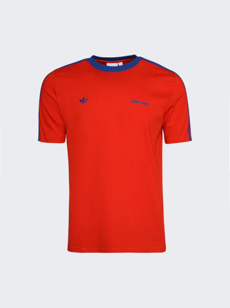 X Wales Bonner Short Sleeve Tee Bold Orange 1