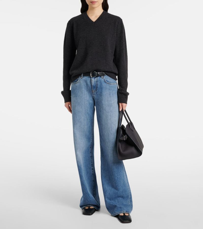 The Row Jahi cashmere, cotton, and silk sweater outlook