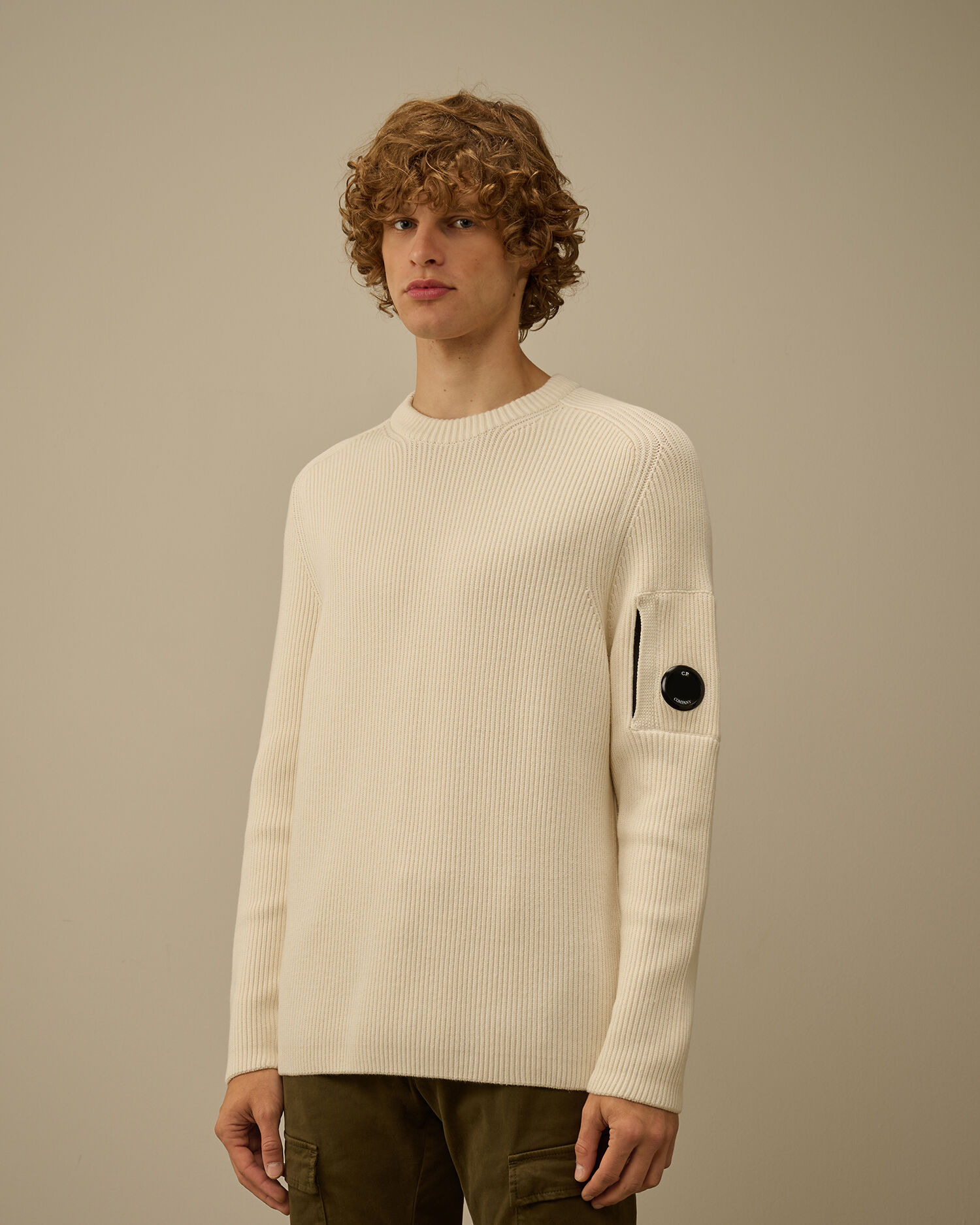 Full Rib Crewneck Lens Sweater - 3