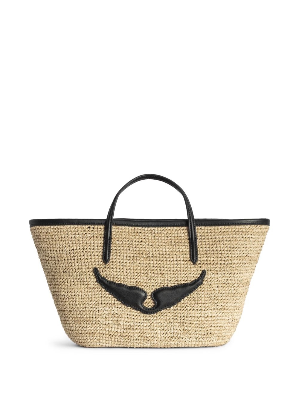 mini Wings basket beach bag - 7