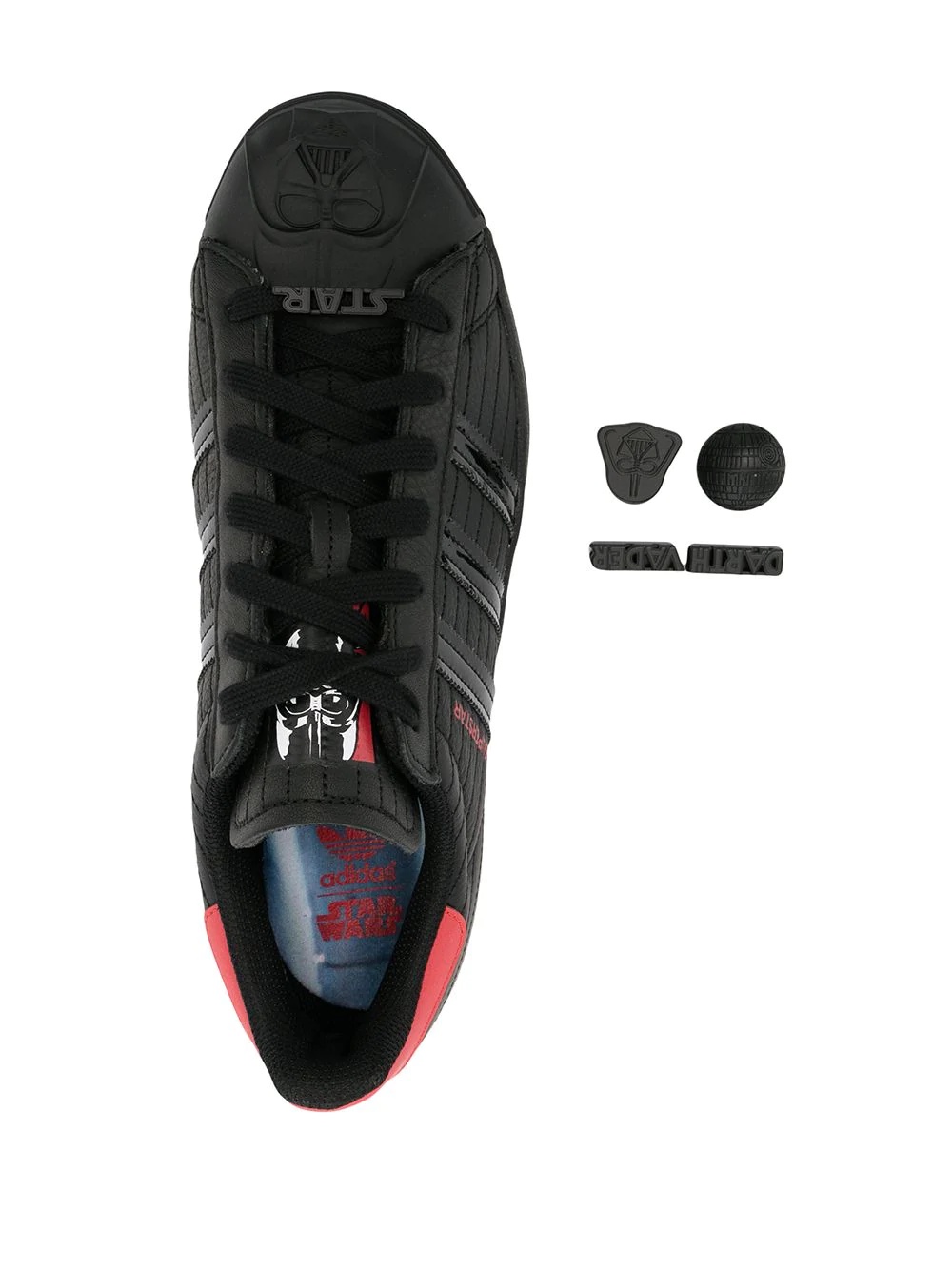 x Star Wars Superstar Darth Vader sneakers - 4