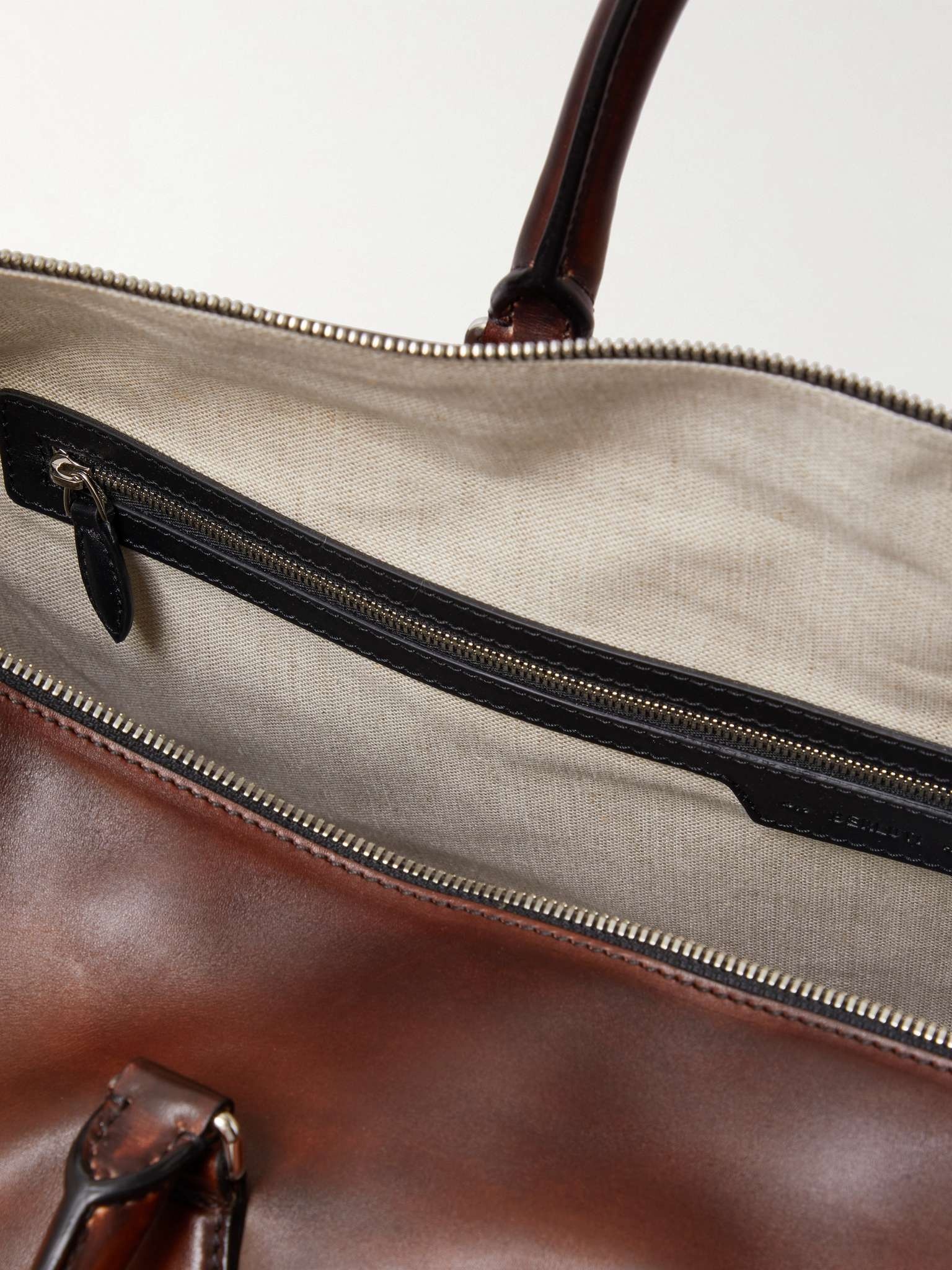 Venezia Leather Duffle Bag - 3