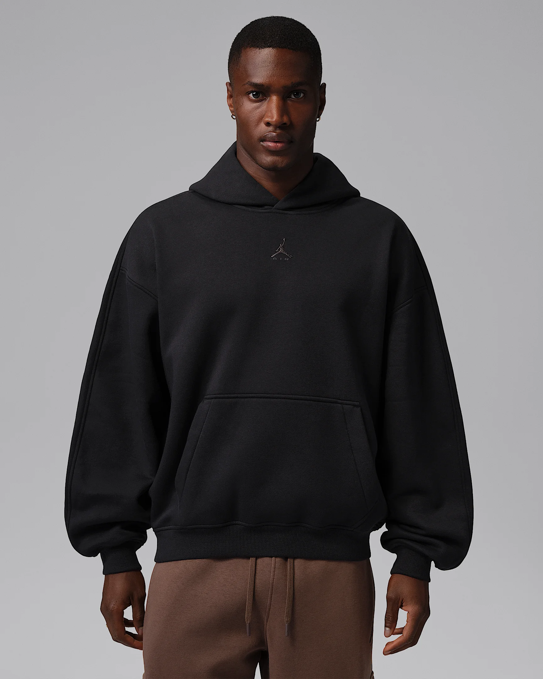 Jordan Brooklyn Men's Oversized Fleece Pullover Hoodie - 1