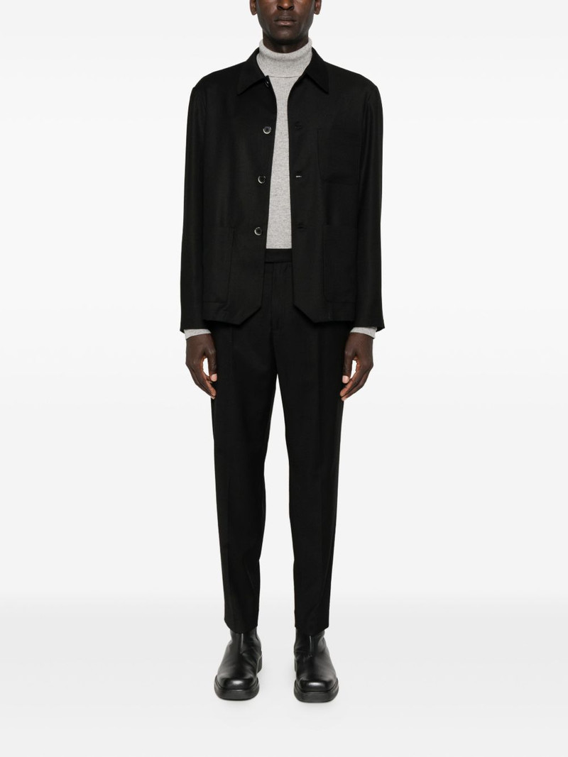 BARENA pleated button trousers outlook