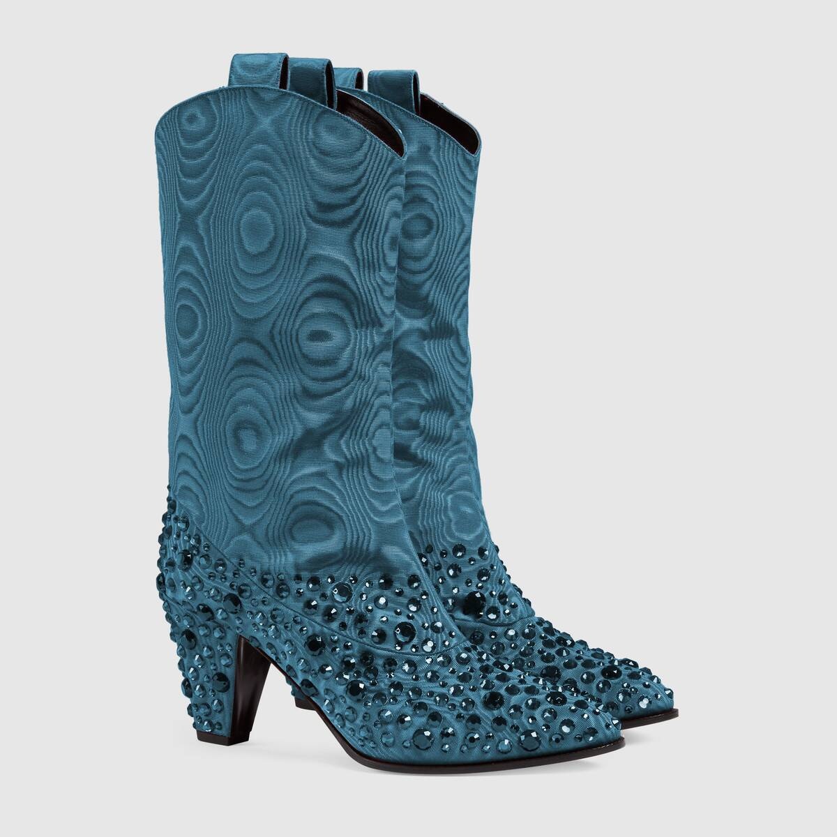 Women's boot with crystals - 2