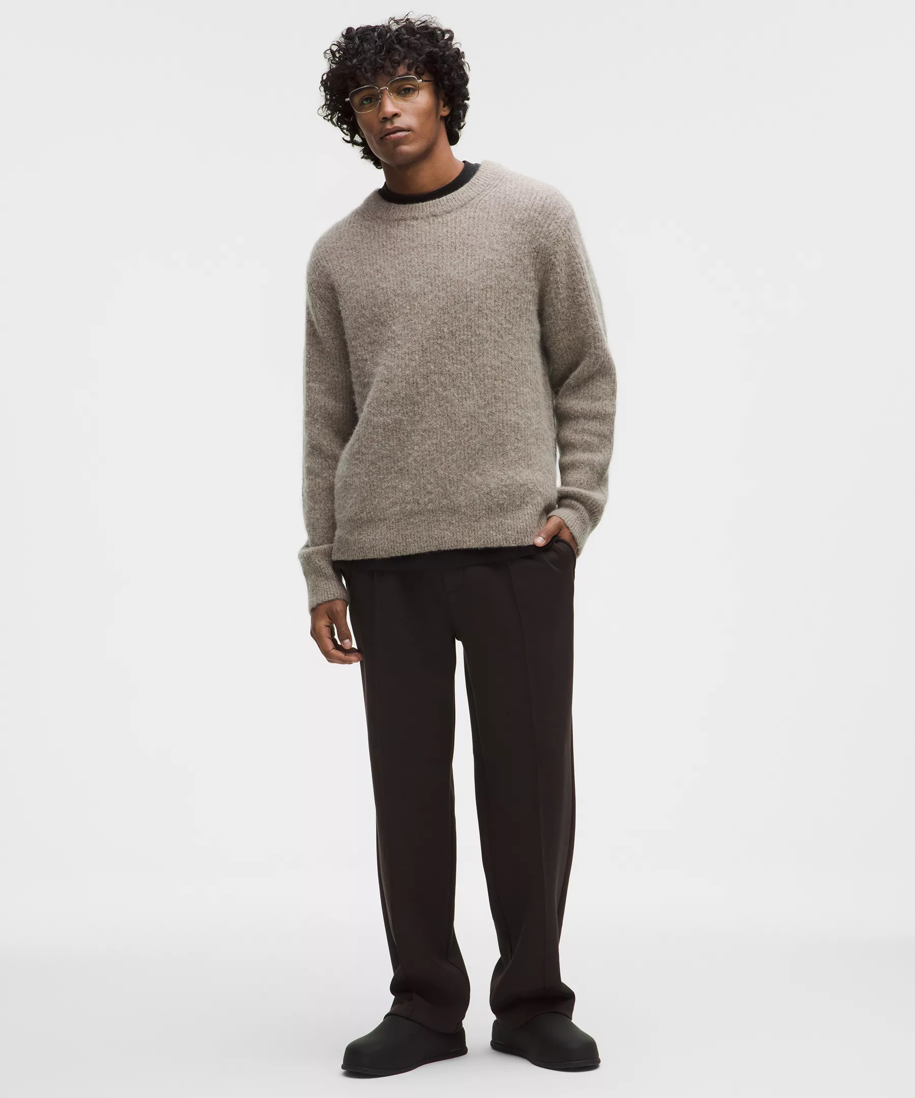 Wool-Blend Ribbed Sweater - 2