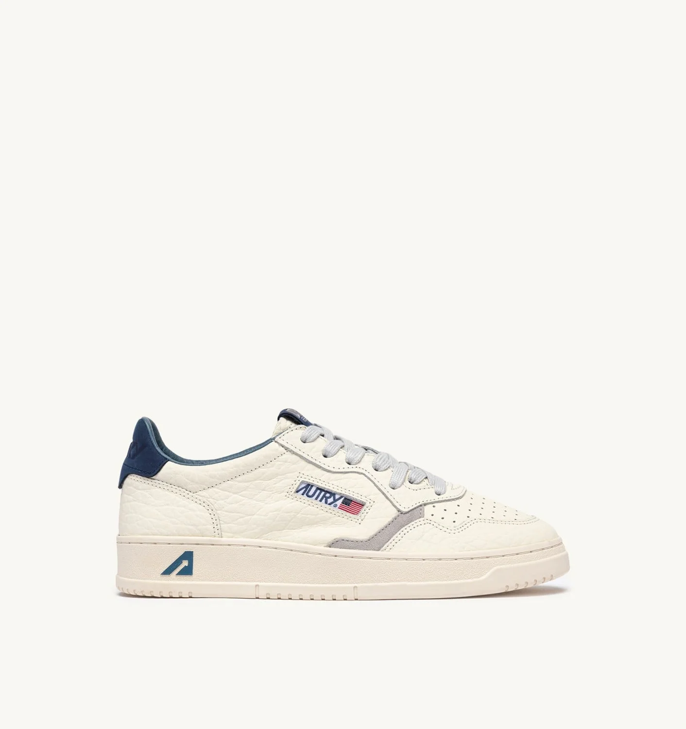 MEDALIST LOW SNEAKERS IN BLUE DEPTHS AND VAPOR LEATHER - 1