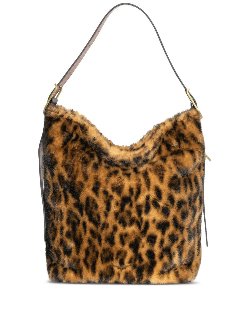 Zadig & Voltaire leopard-print belted bag outlook