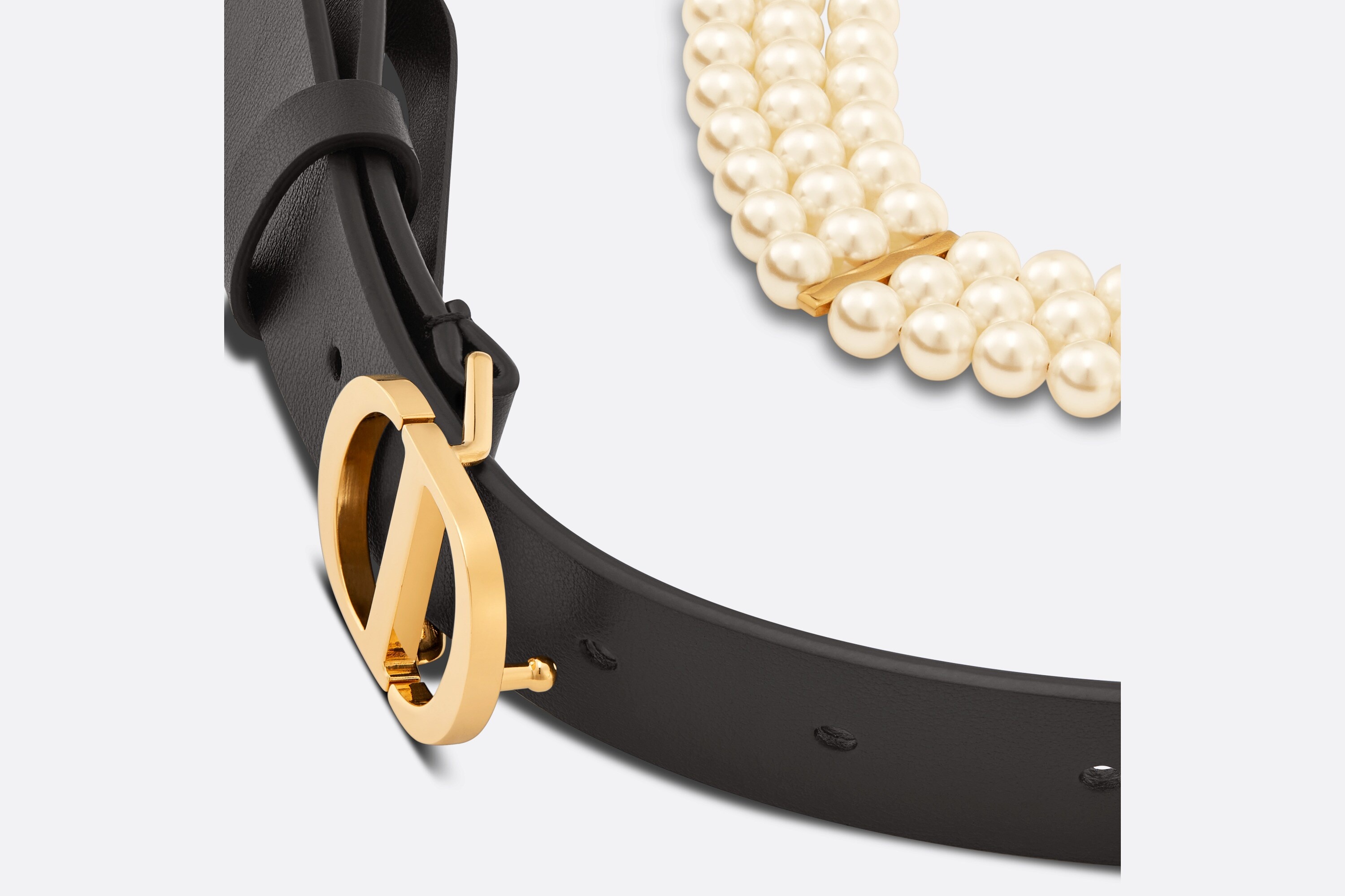 Dior Caro Pearls Belt - 4