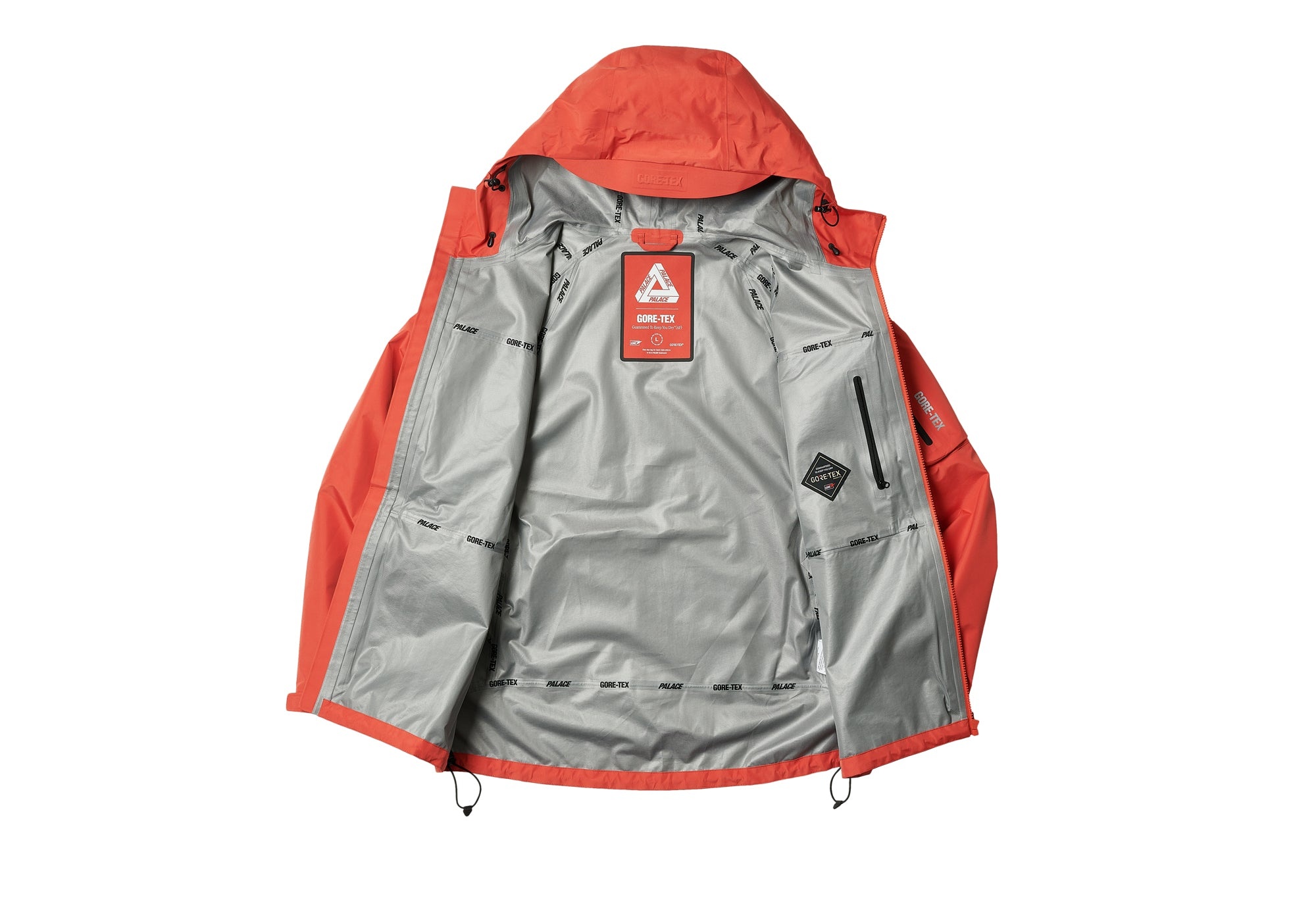 PALACE GORE-TEX CARGO JACKET ORANGE | REVERSIBLE