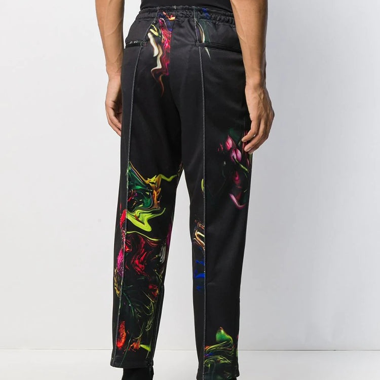 adidas Y-3 Toketa Aop Cropped Track Pants 'Black' FJ0395 - 4