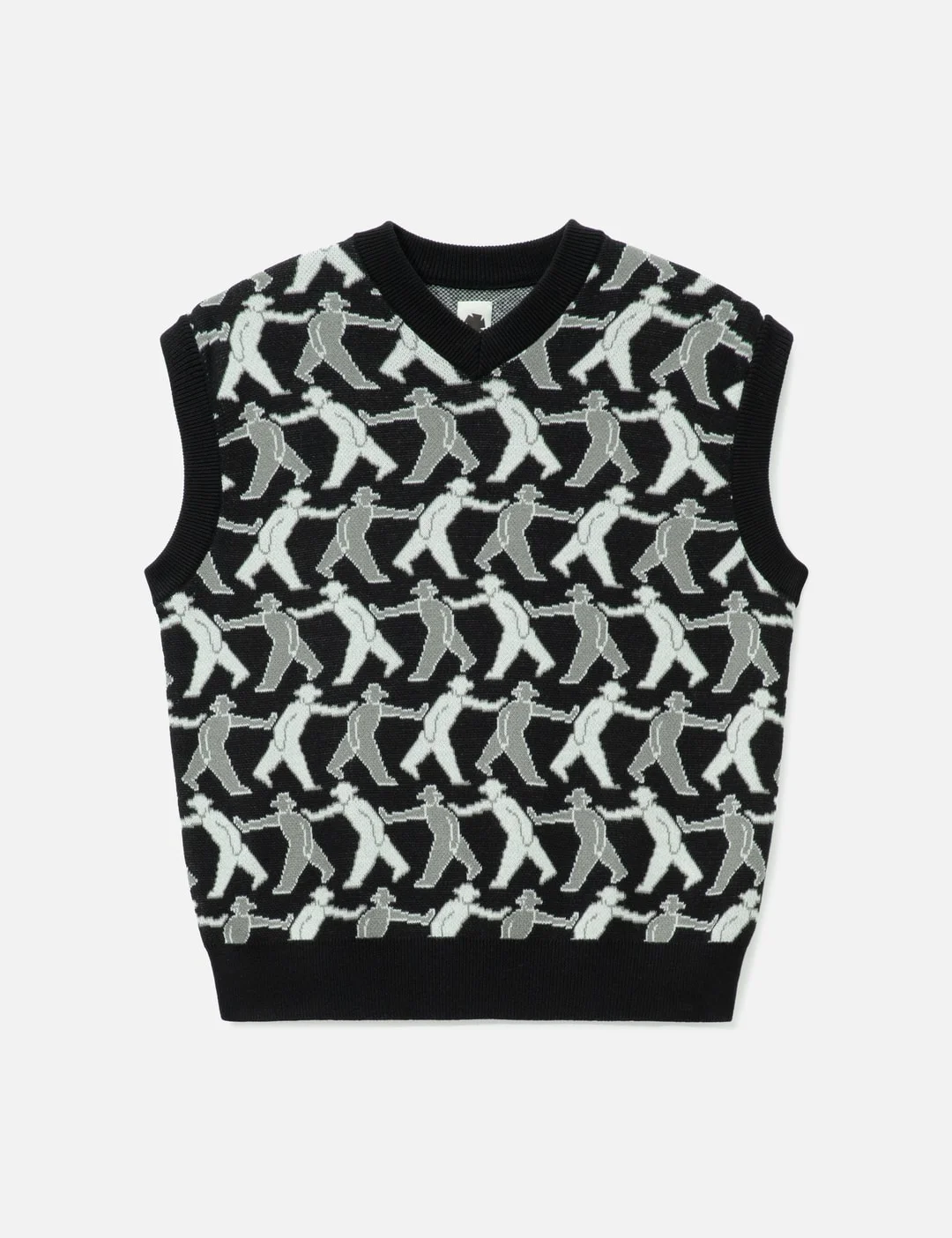 TAG-A-LONG KNITTED VEST - 1