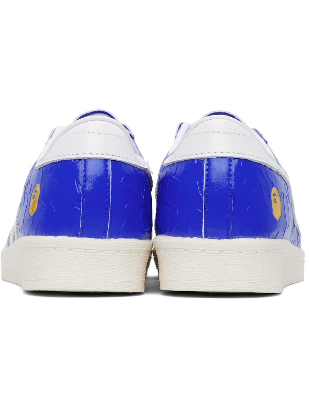 Blue & White adidas Originals Edition SSTR Sneakers - 2
