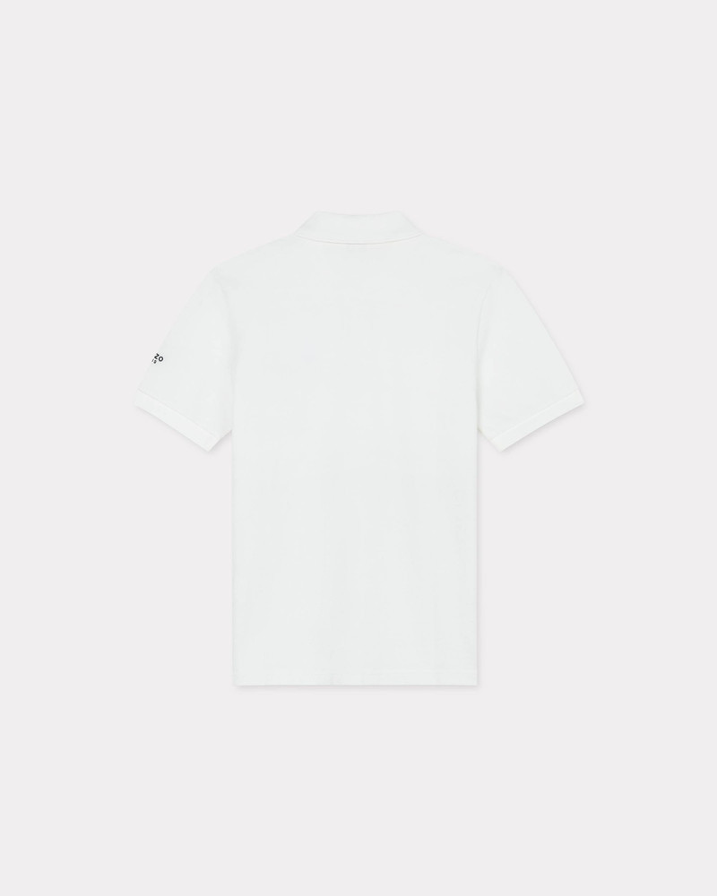 KENZO 'KENZO Lucky Tiger' embroidered polo in organic cotton outlook
