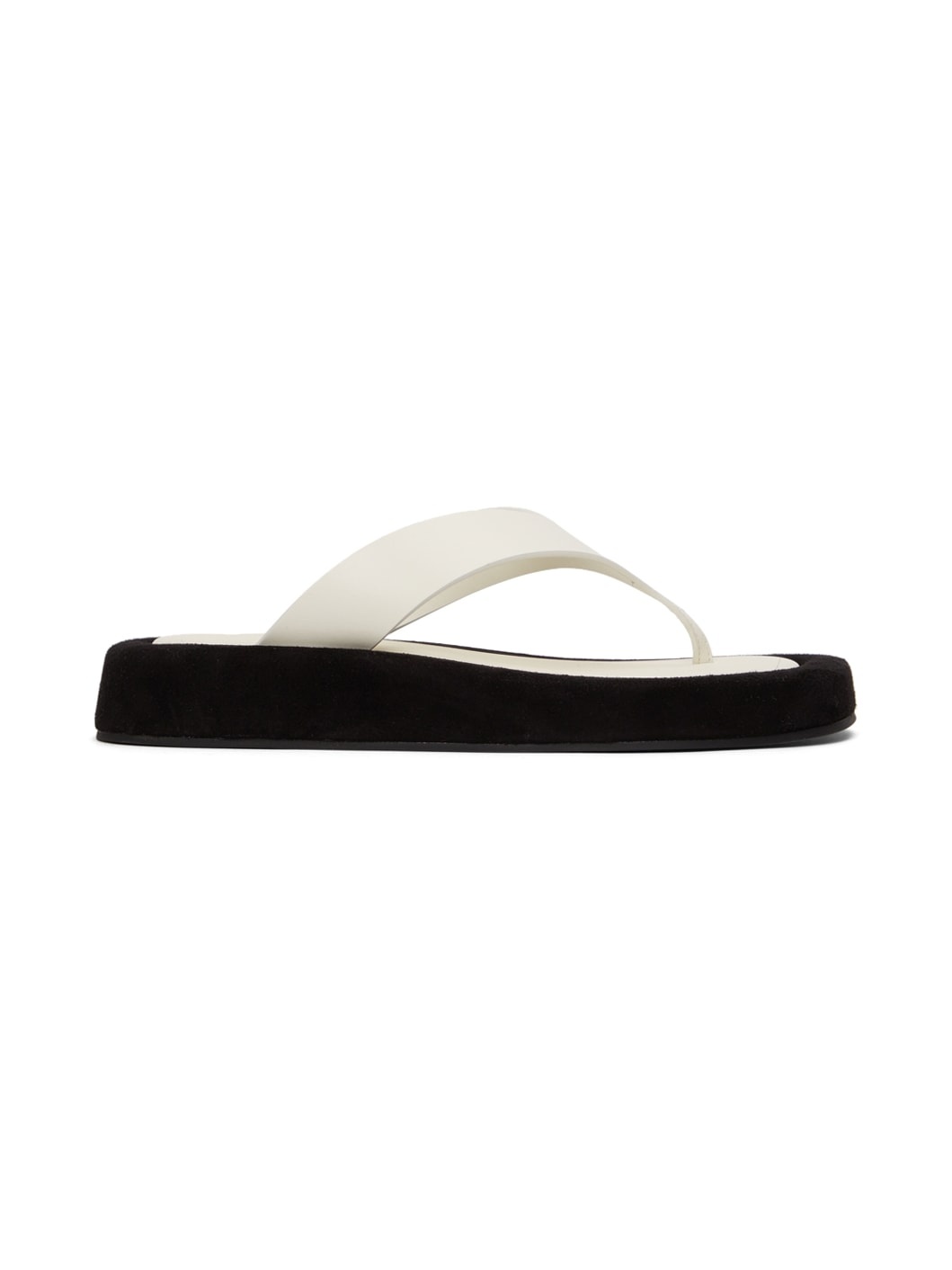 White Ginza Sandals - 1