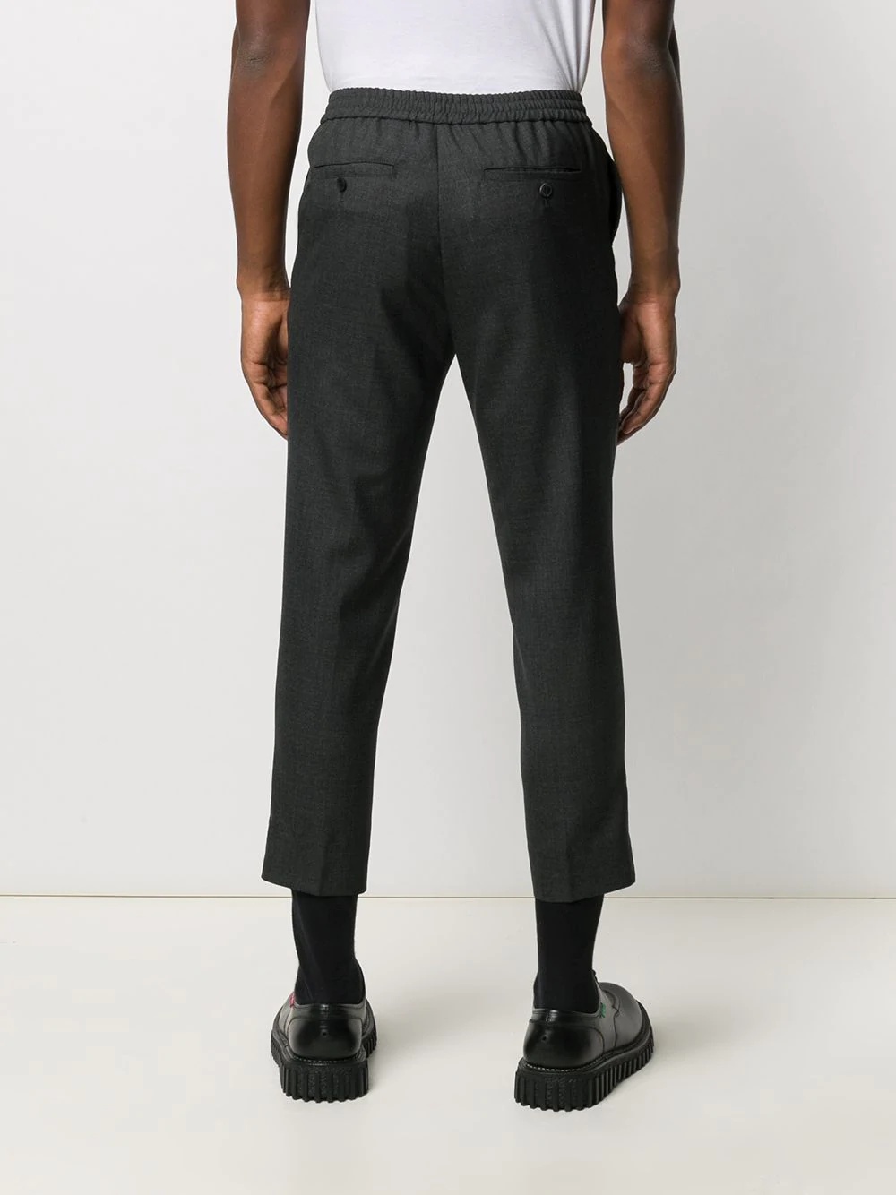 cropped tailored trousers - 4