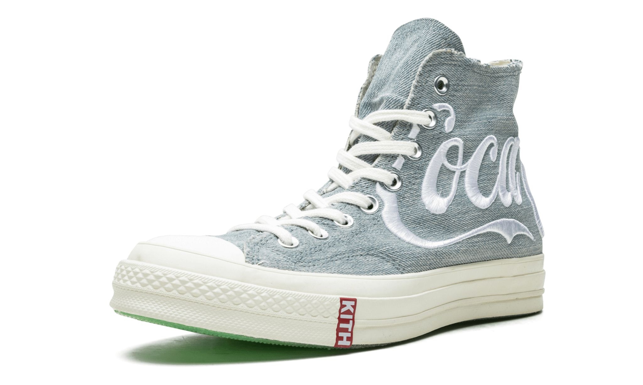 Chuck 70 Hi "Kith x Coca-Cola - Washed Denim" - 4