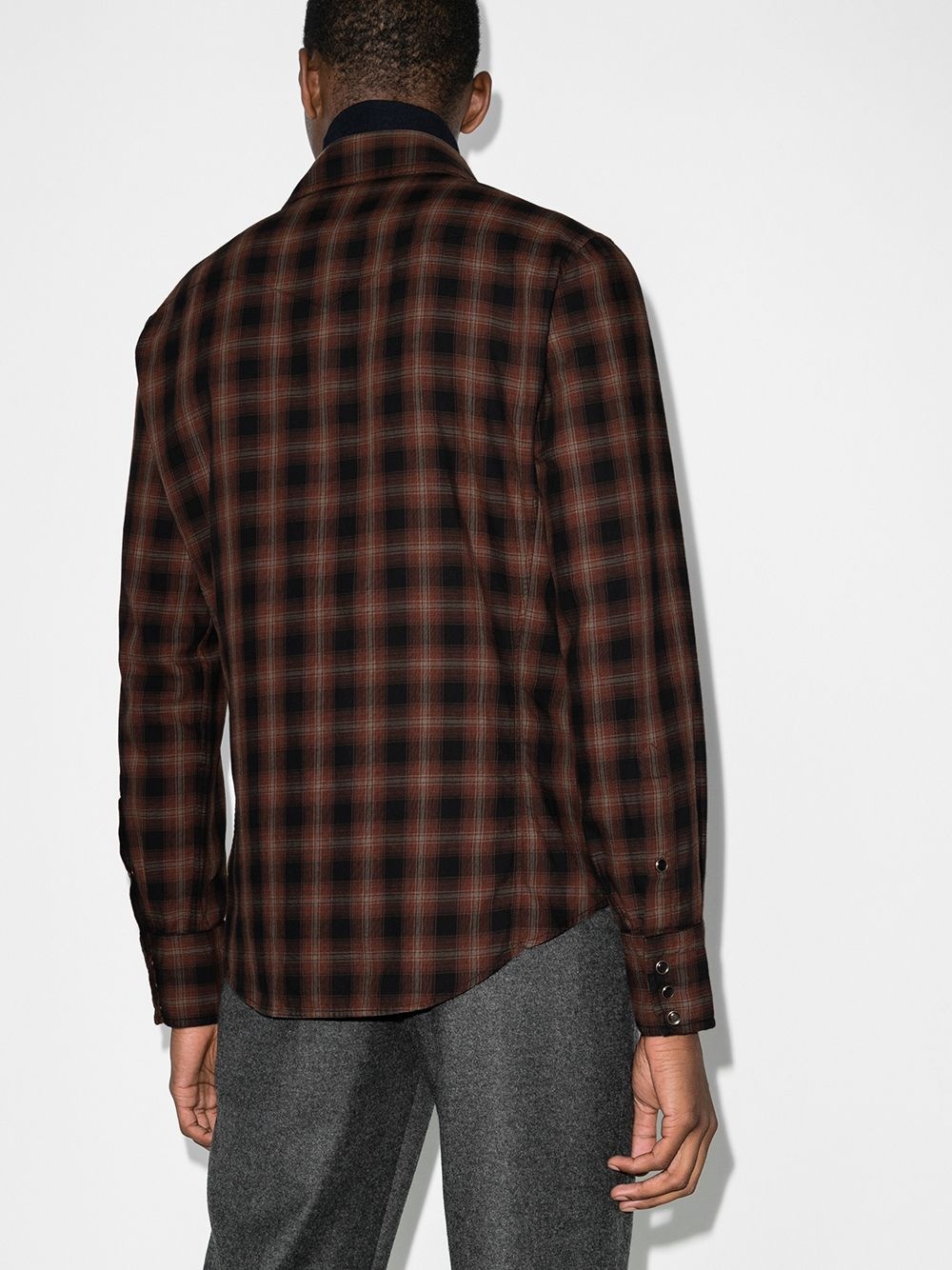 checked Western shirt - 3