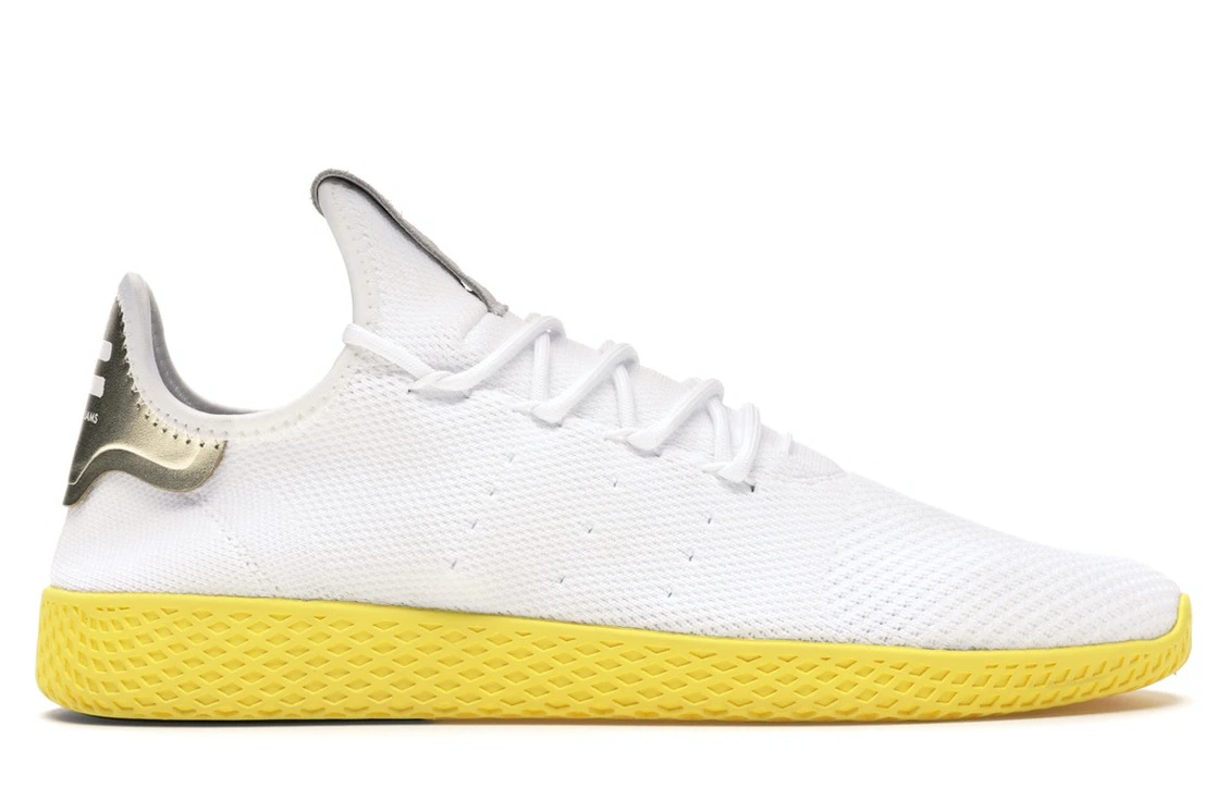 adidas Tennis HU Pharrell White Yellow - 1