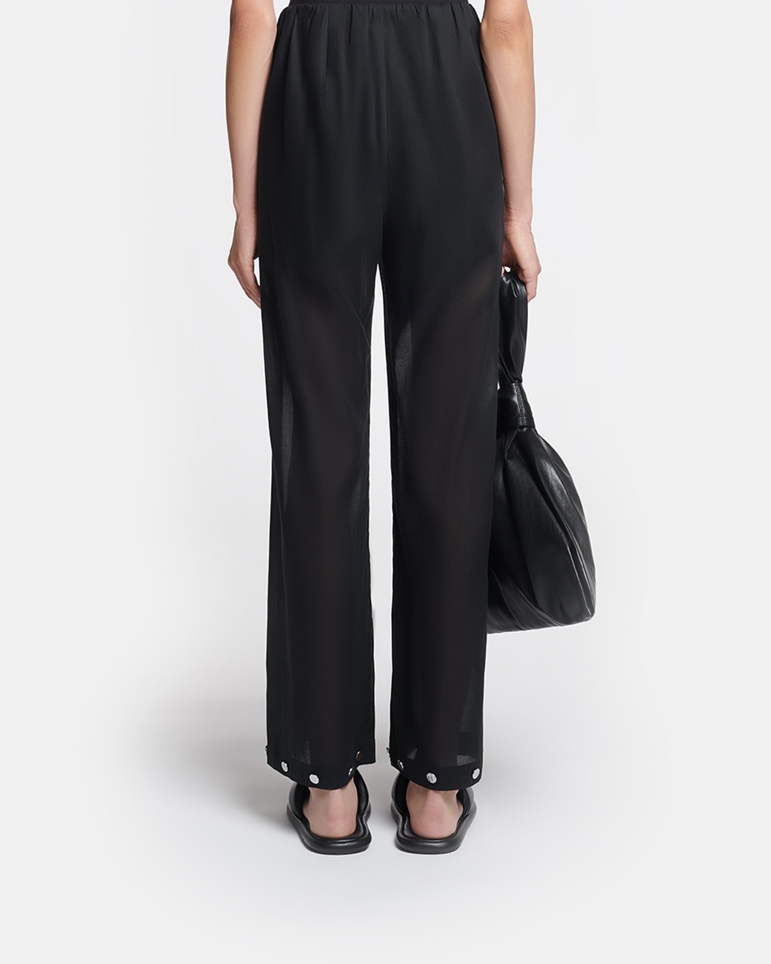 Studded Organza Pants - 4