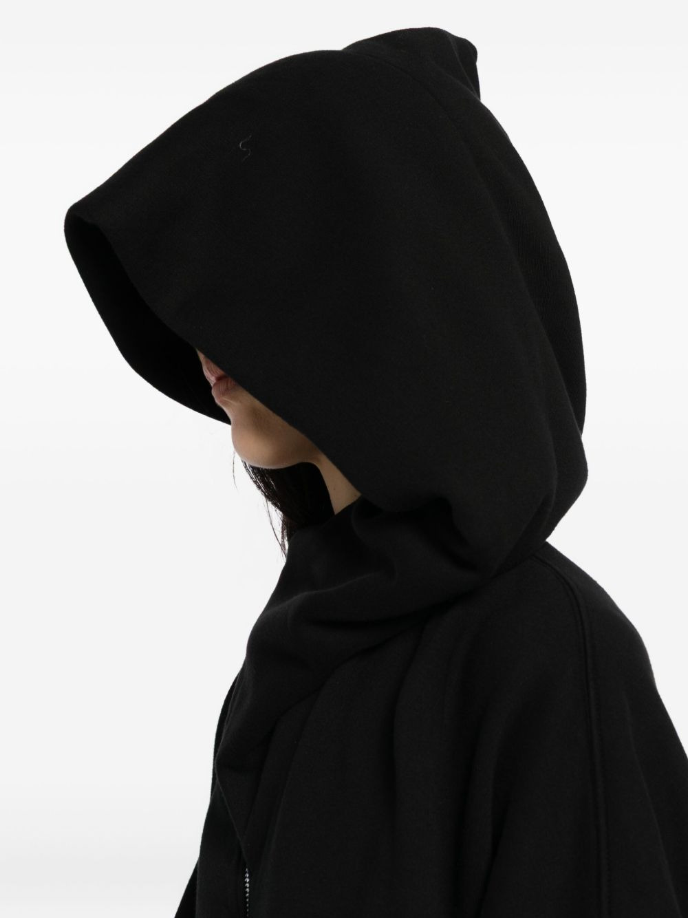 hooded zip-up sweatshirt - 5