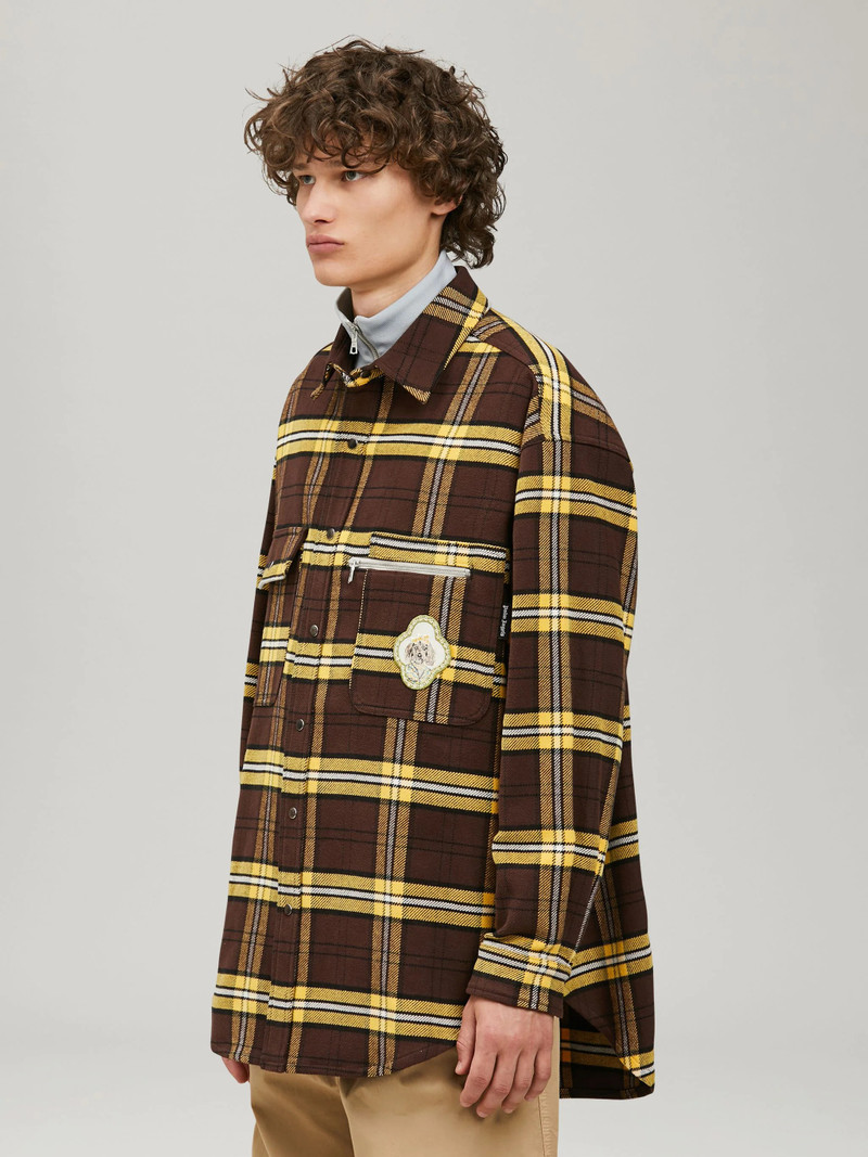 HAWAIIAN DOG CHECKED SHIRT 4