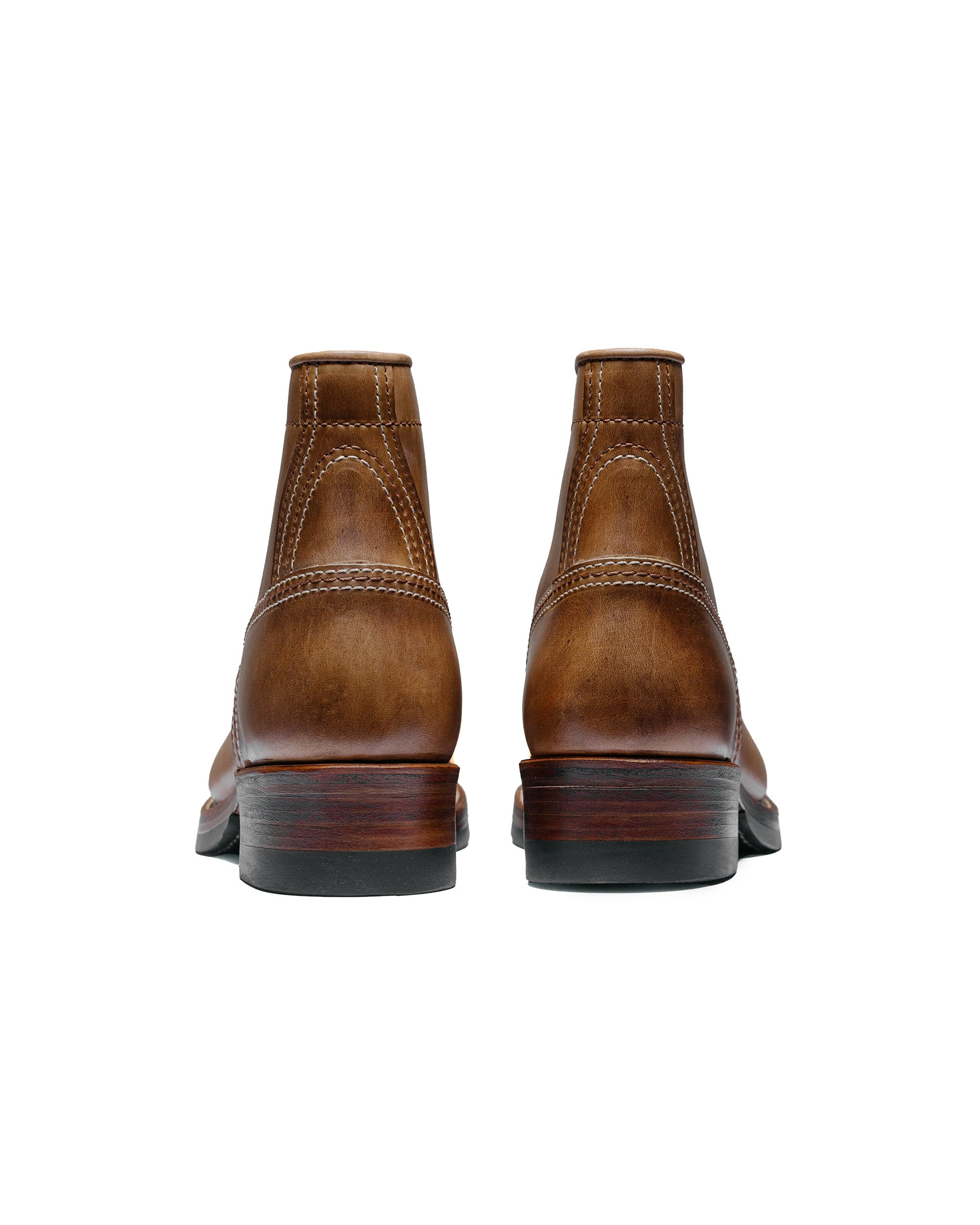 Donkey Puncher Boots Horween Leather CXL Natural - 4
