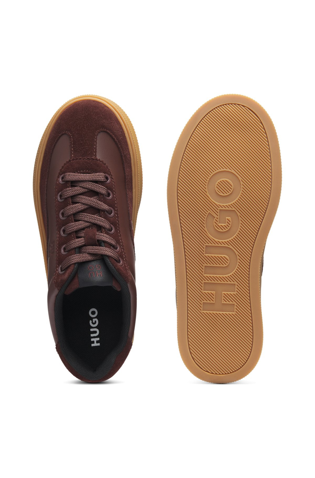 LOW-TOP SNEAKERS WITH SUEDE OVERLAYS - 3