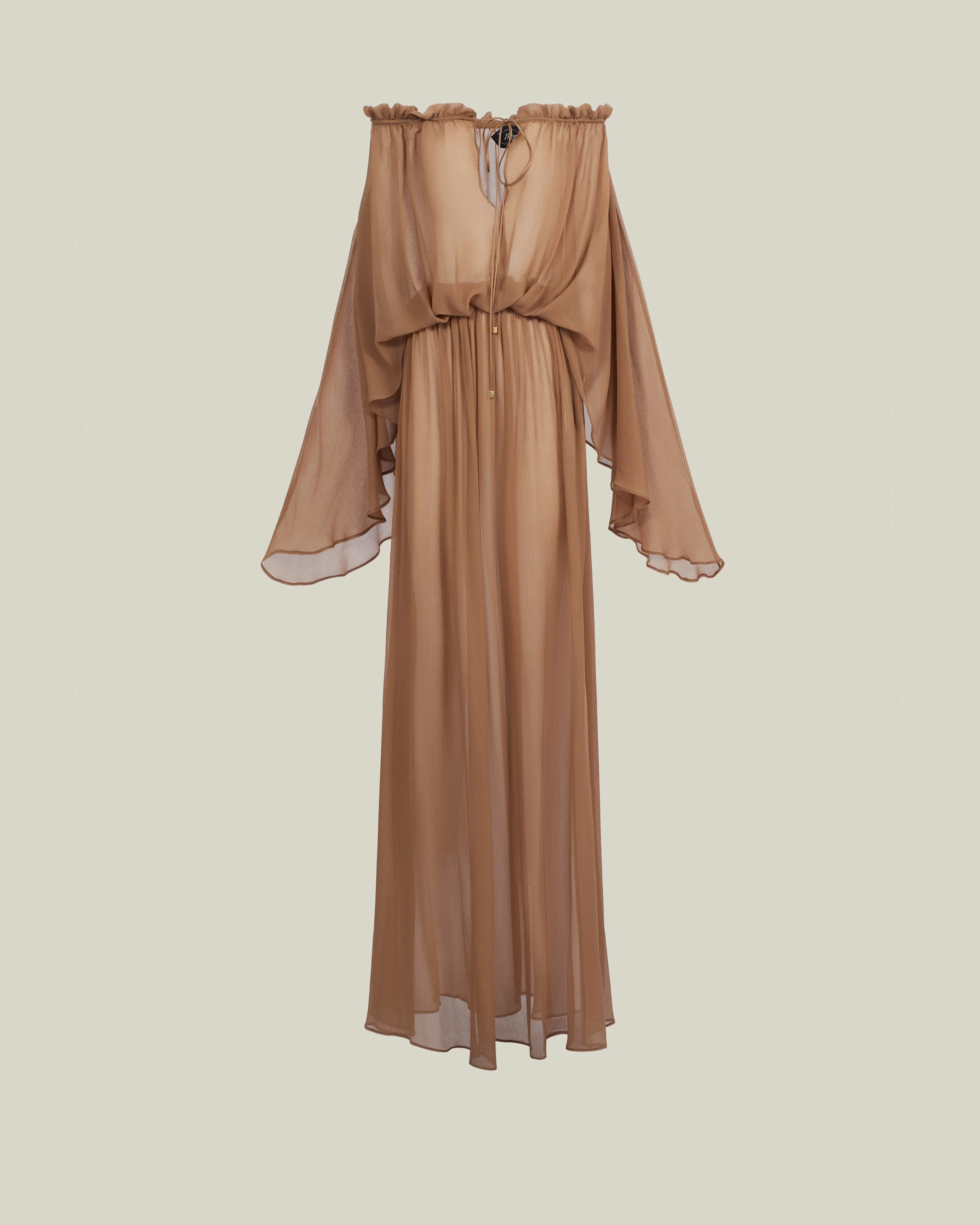 Ouarzazate Dress in Camel - 1
