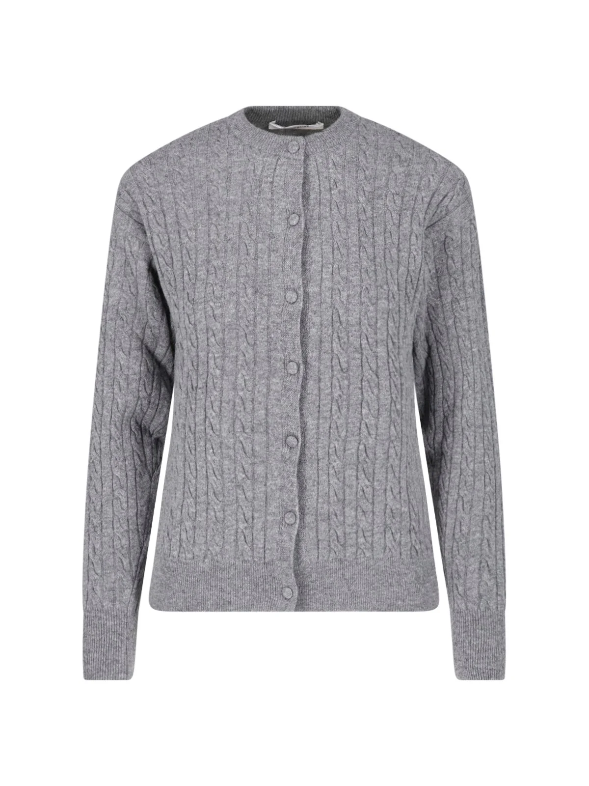 RIBBED BUTTON CARDIGAN "RINA" - 1