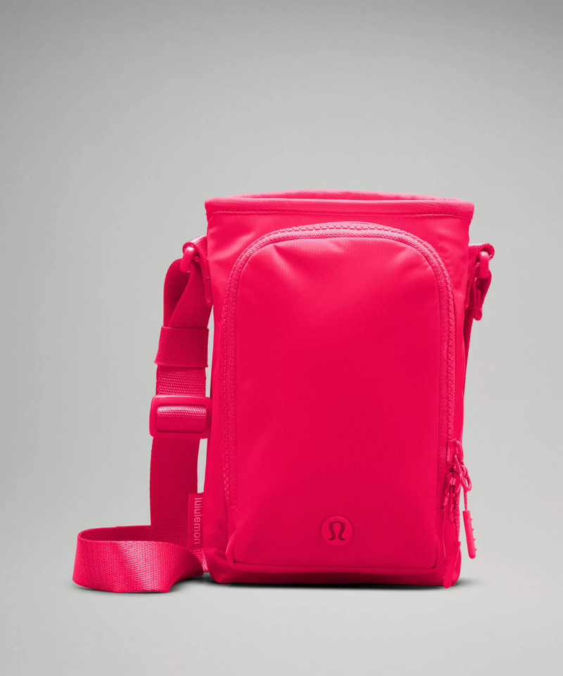 Water Bottle Crossbody with Front Pocket 2L 1