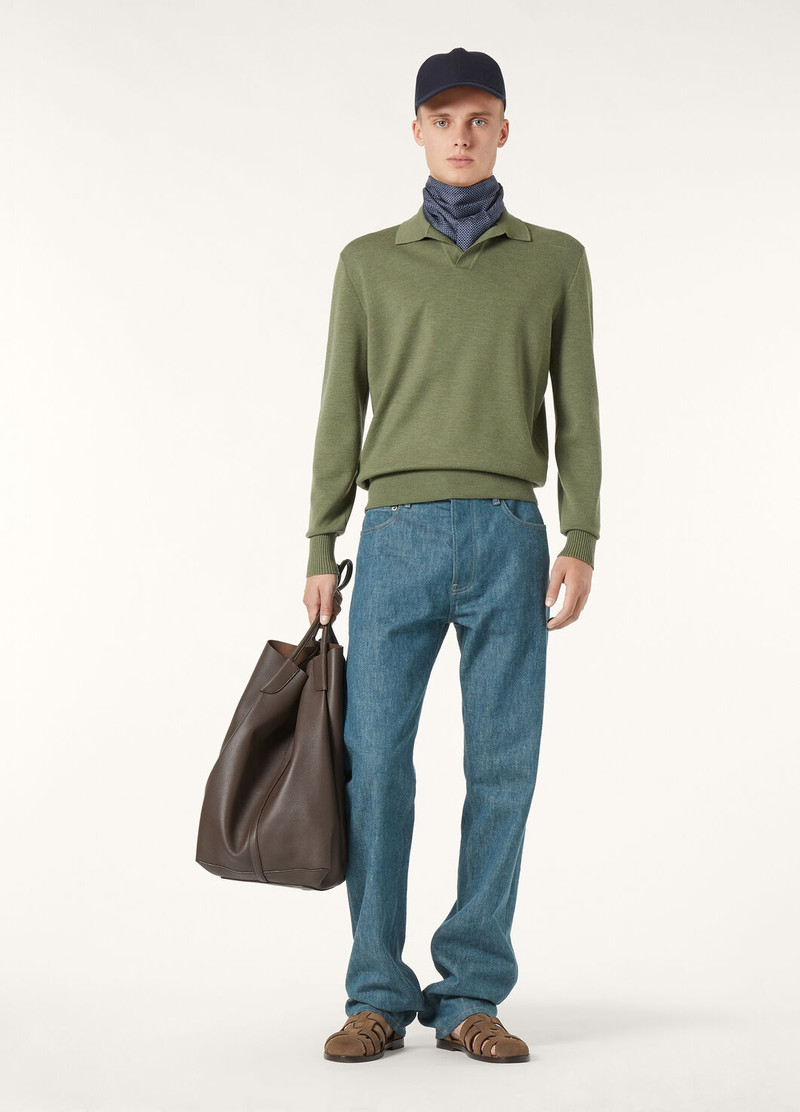 Loro Piana Buttonless Polo-shirt outlook