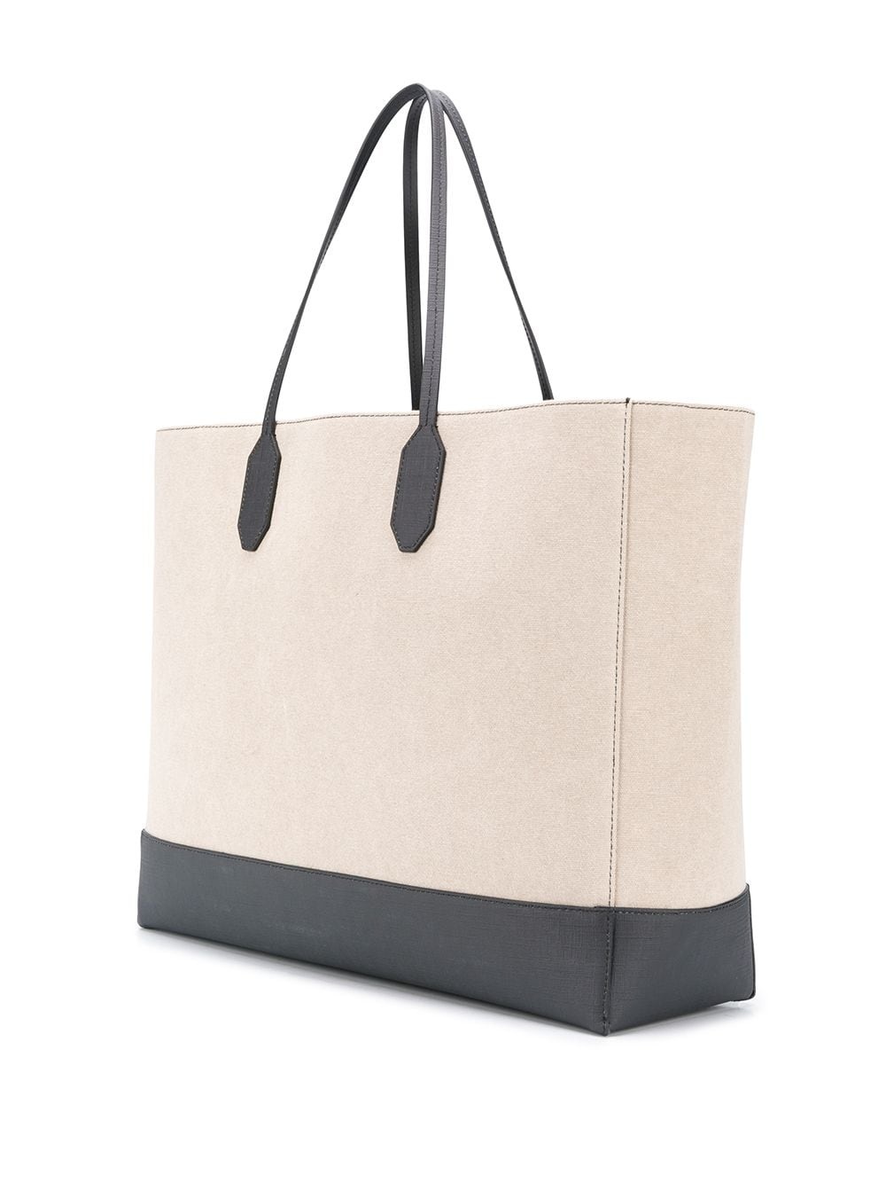 faded logo-print shopping tote - 3