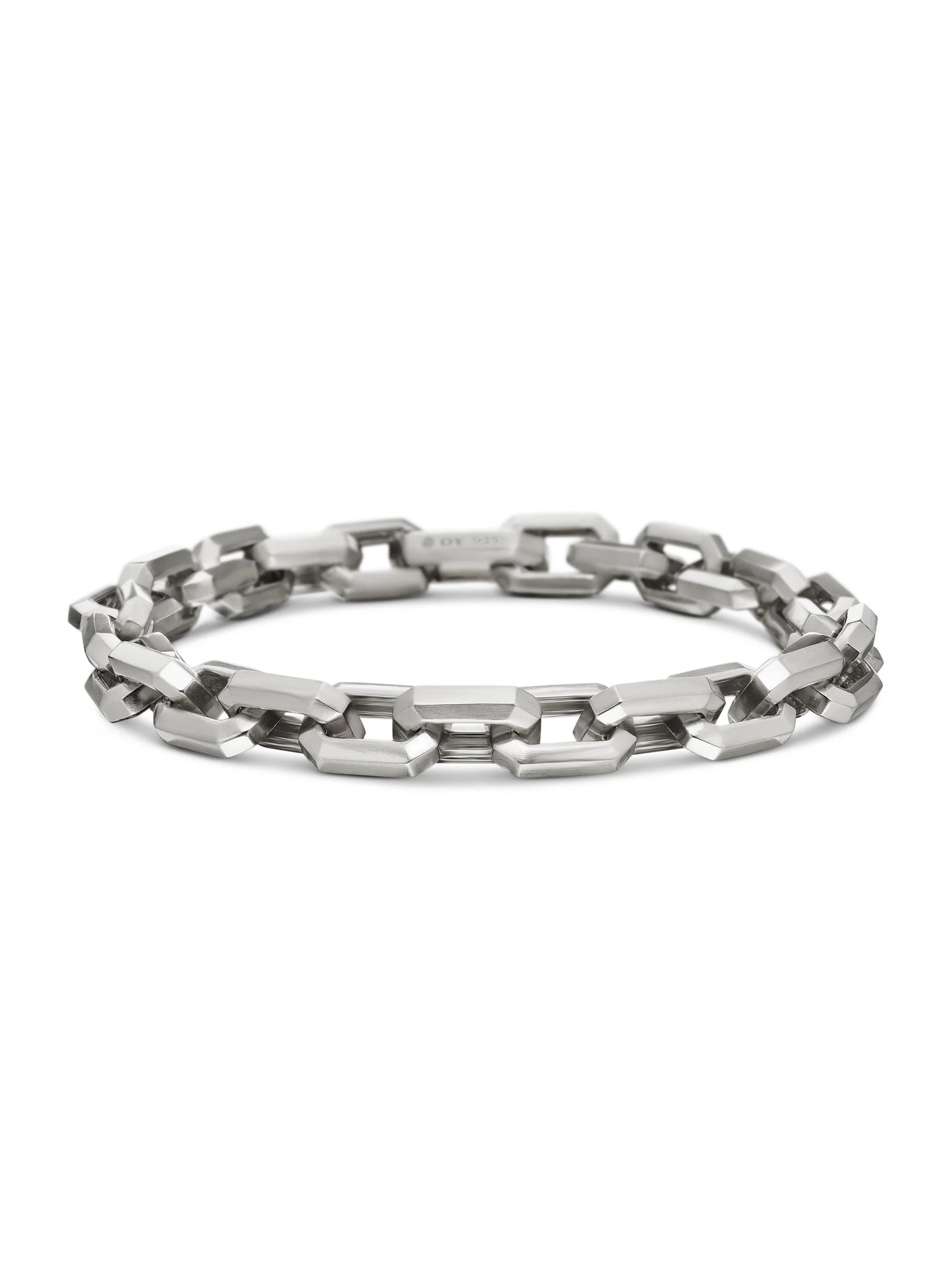 Men's Streamline Heirloom Chain Link Bracelet in Sterling Silver, 7.5mm - Silver - 1