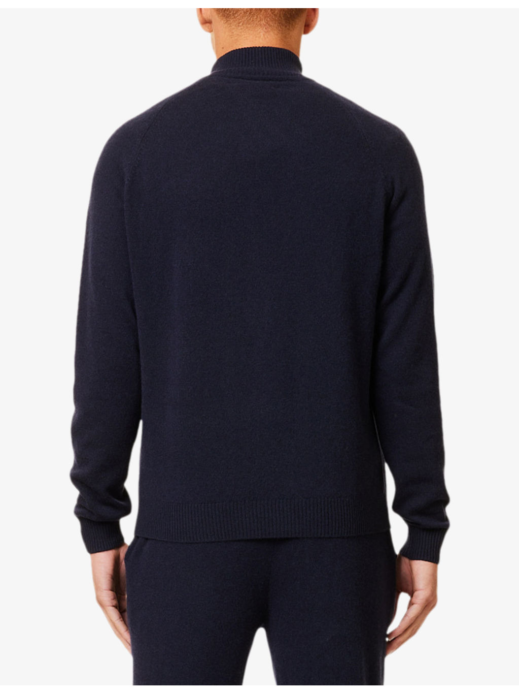 Finley Funnel-Neck Zip-Up Cashmere Jumper - 4