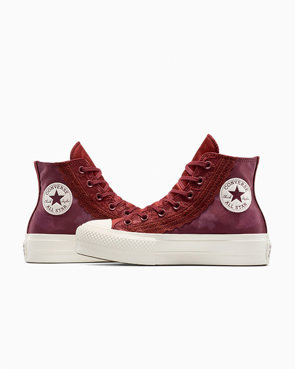 Chuck Taylor All Star Lift Platform Floral Satin - 6