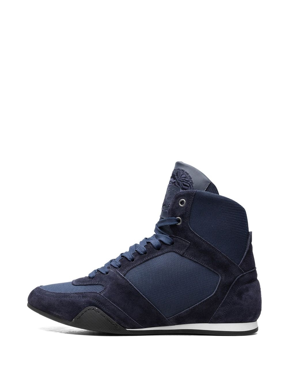 High Top Greek Key "Navy" sneakers - 5