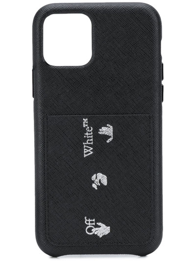 Off-White logo-print iPhone 11 Pro case outlook