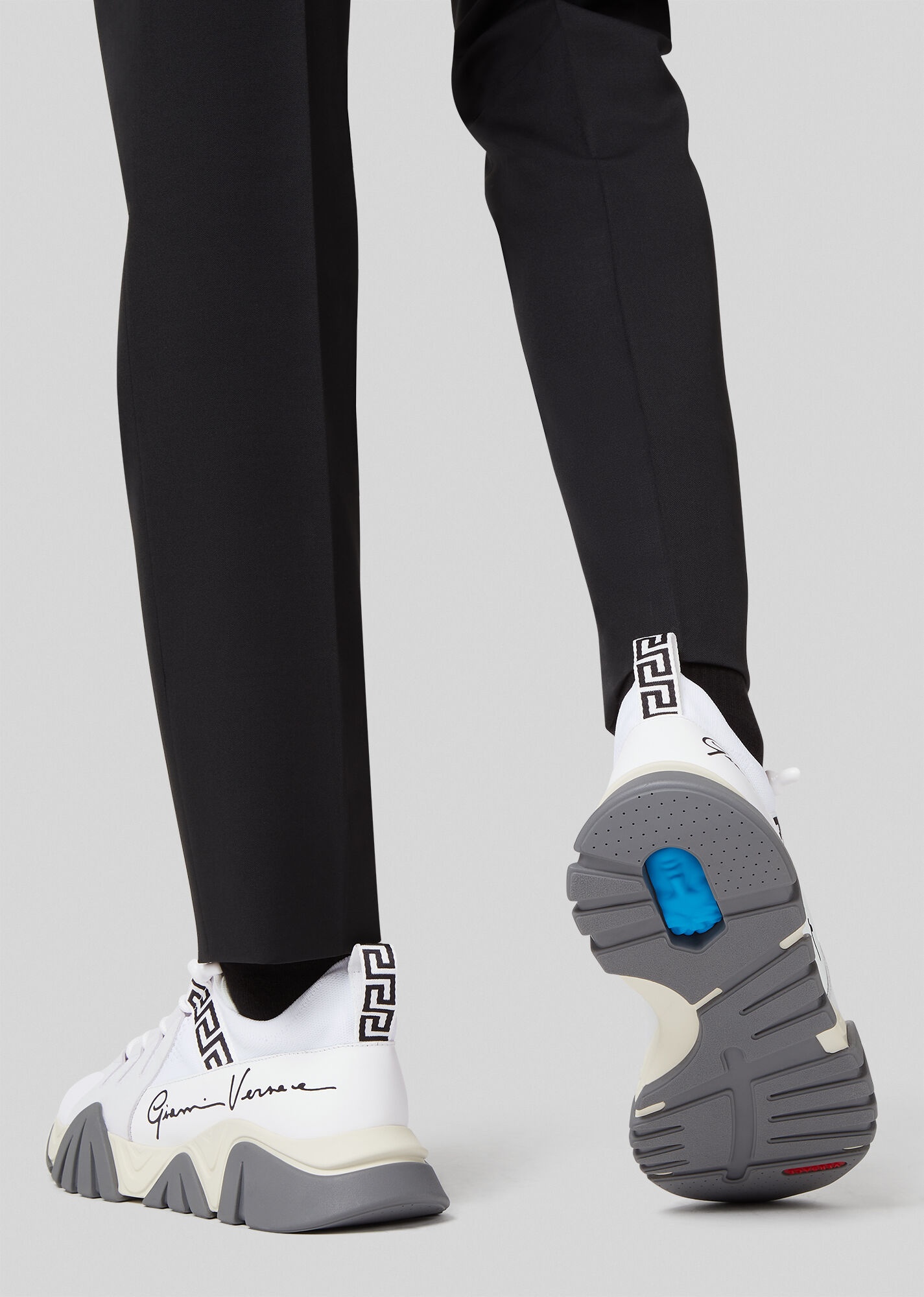 Squalo Knit Sneakers - 3